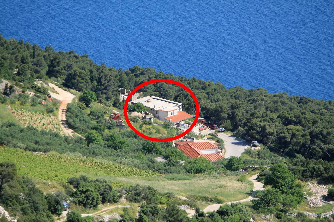 Ganze Wohnung, 2-Zimmer-Ferienwohnung mit Terrasse und Meerblick Sveta Nedilja, Hvar A-8792-a in Sveta Nedjelja, Hvar