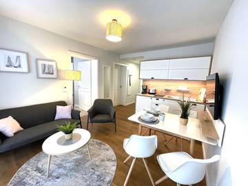 Ferienwohnung für 4 Personen, mit Balkon und Sauna, mit Haustier in Bodstedt