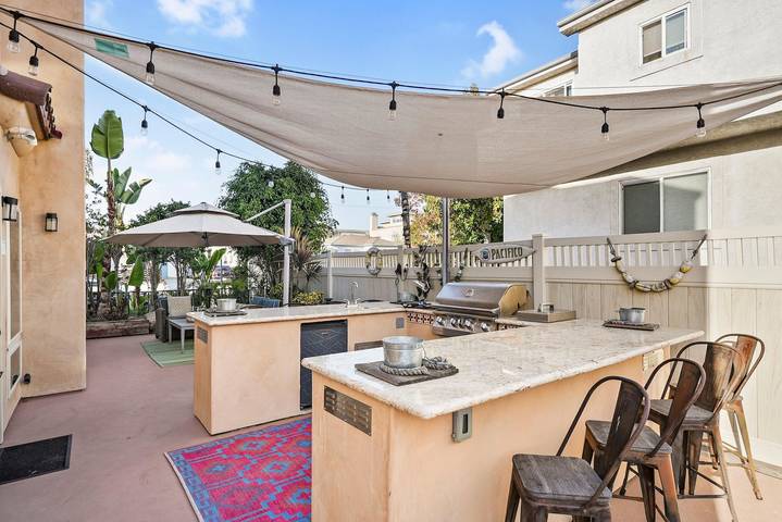 Vacation rental for 6 people, with balcony in Pacific Beach