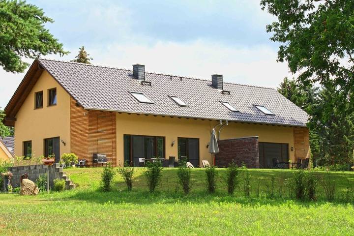 Ferienhaus für 6 Personen, mit Terrasse und Garten sowie Sauna und Seeblick in Lenz - 3
