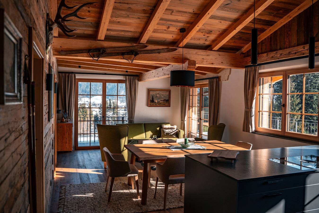 Ganze Wohnung, Chalet Wildruh - Hirschen Suite in Ried im Zillertal, Ski-Optimal Hochzillertal