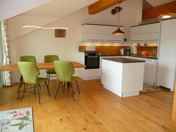 Ferienwohnung für 2 Personen, mit Balkon und Sauna sowie Ausblick in Wertach - 2