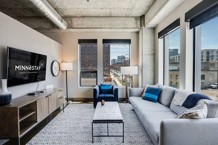 Vacation rental for 2 people, with terrace in Minneapolis