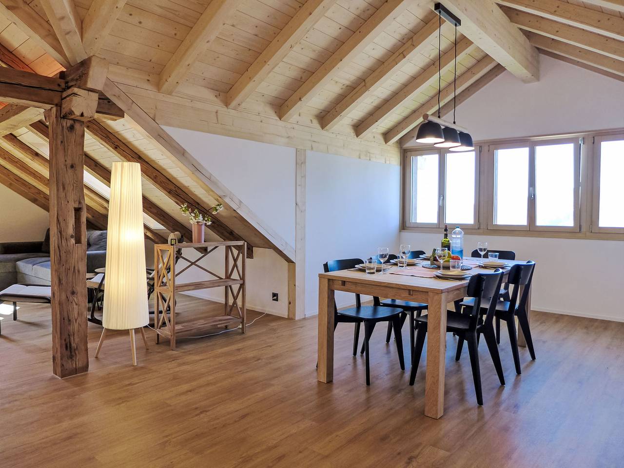 Ganze Wohnung, Huus Chloster, Apt Büel in Krattigen, Thunersee