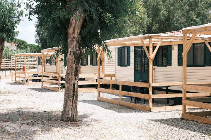 Campeggio per 5 persone, con panorama e giardino - 1