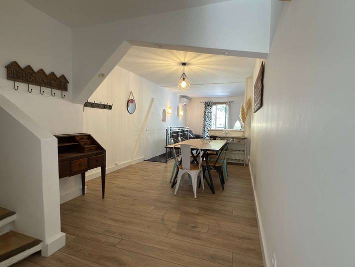 Appartement de vacances pour 6 personnes, avec jardin