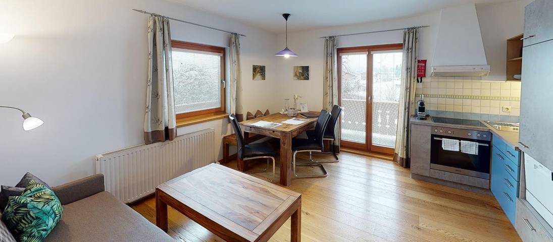 Ferienwohnung für 4 Personen, mit Sauna und Garten sowie Ausblick und Pool in Kössen - 4