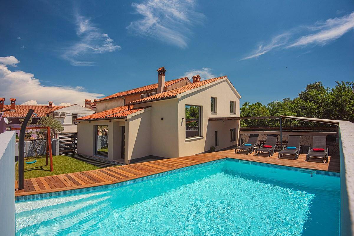 Holiday house with private pool for 5 persons approx. 94 qm in Rakalj, Istria (Bay of Raša) in Rakalj, Zuidkust Istrië