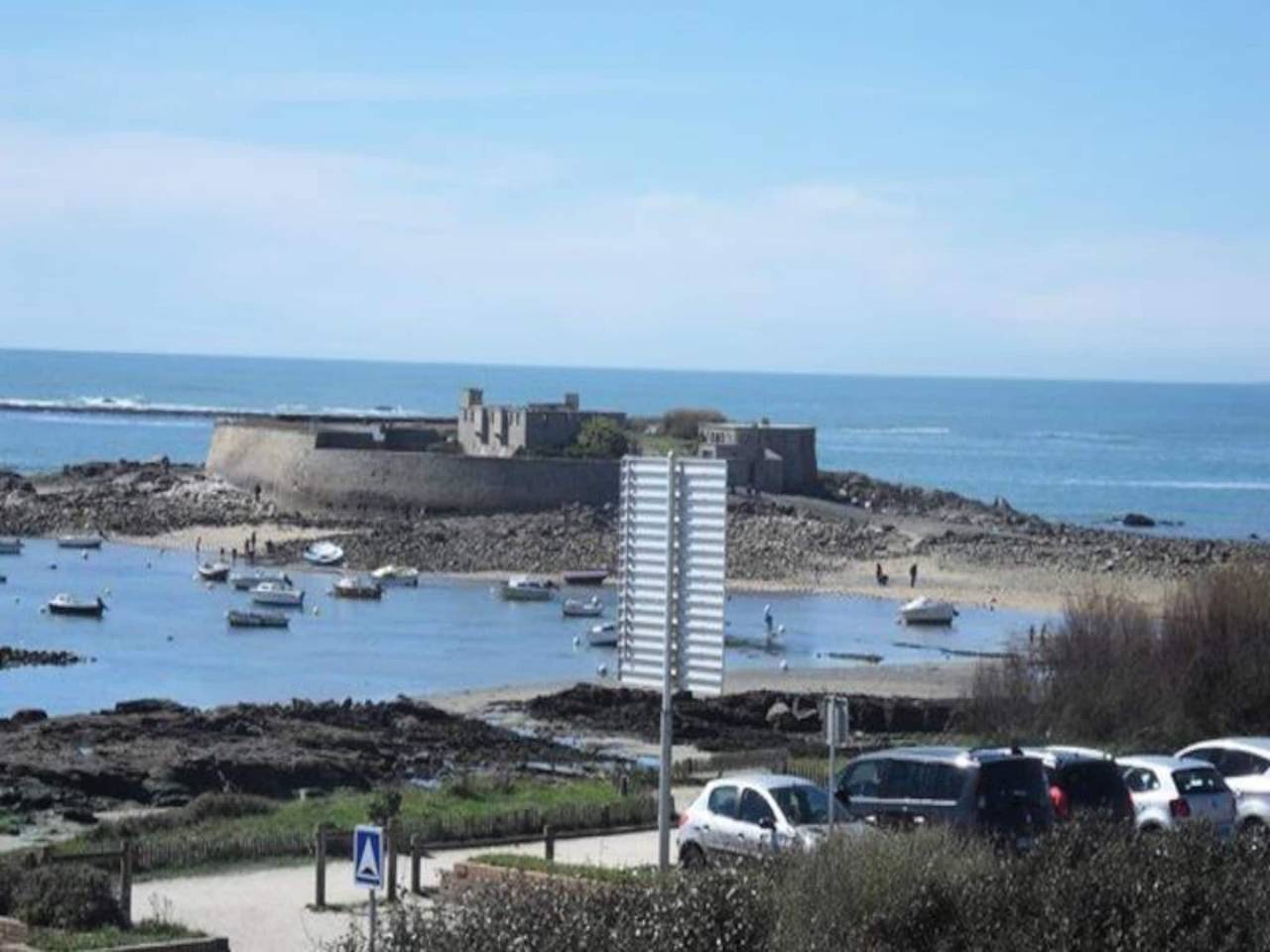 Appartement entier, Appartement à Fort-Bloqué avec vue sur mer in Le Fort-Bloqué, Ploemeur