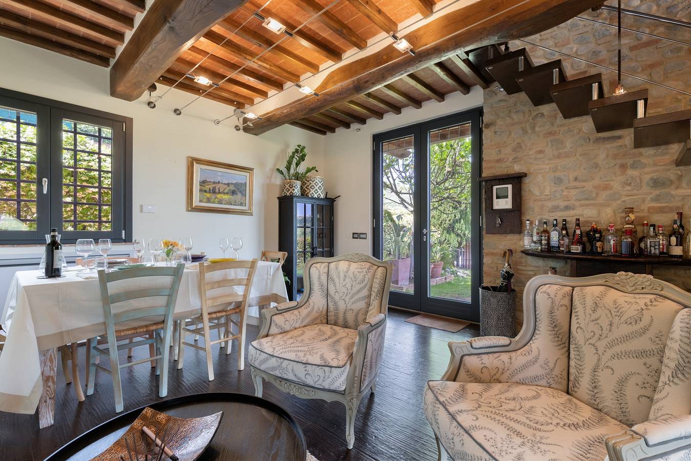 Villa 'Virgilio Colline Del Chianti' mit Bergblick, Wi-Fi und Klimaanlage in Tavarnelle Val di Pesa, Barberino Tavarnelle