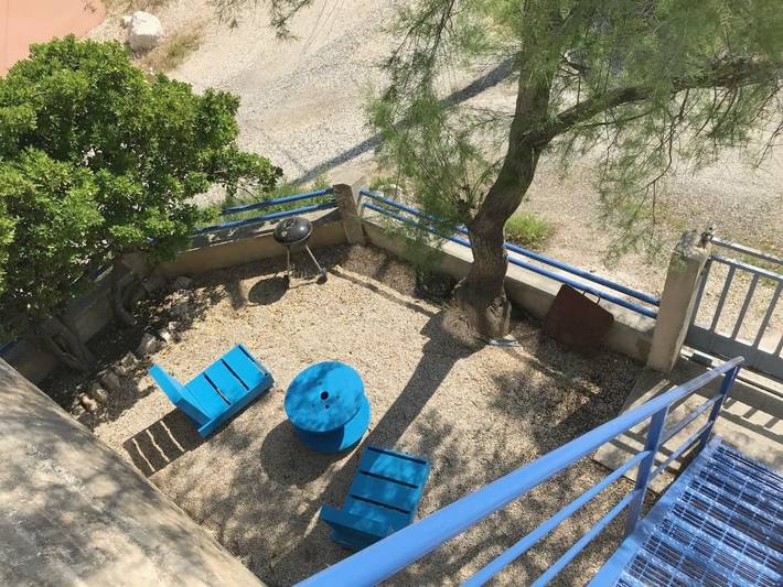 Gîte pour 4 personnes, avec Terrasse ainsi que Jardin et Vue dans Plage Olga