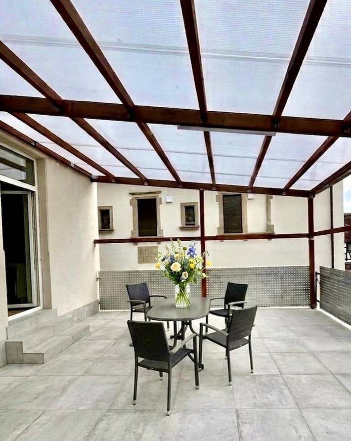 Ferienwohnung für 11 Personen, mit Terrasse und Ausblick in Rheinhessen - 3