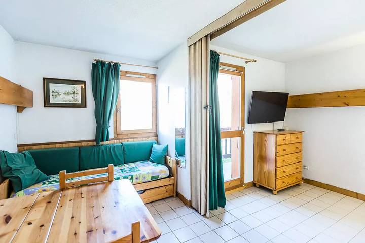 Studio pour 3 personnes, avec balcon