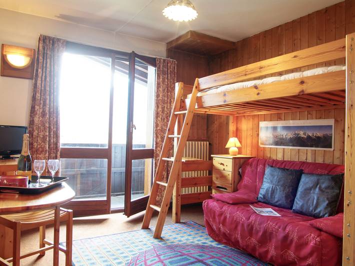 Vacation rental for 2 people, with balcony in Chamonix-Mont-Blanc