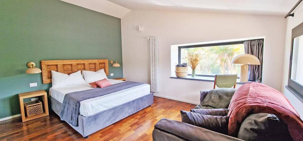 Casa vacanza per 4 persone, con Terrazza e Giardino nonché Panorama a Aci Catena