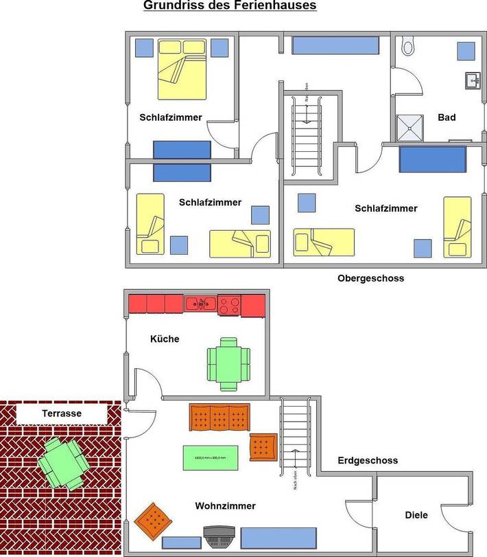 Ferienhaus für 4 Personen, mit Garten in Dornumersiel - 2