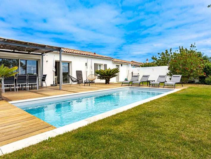 Villa pour 6 personnes, avec terrasse et jardin en Charente-Maritime - 4