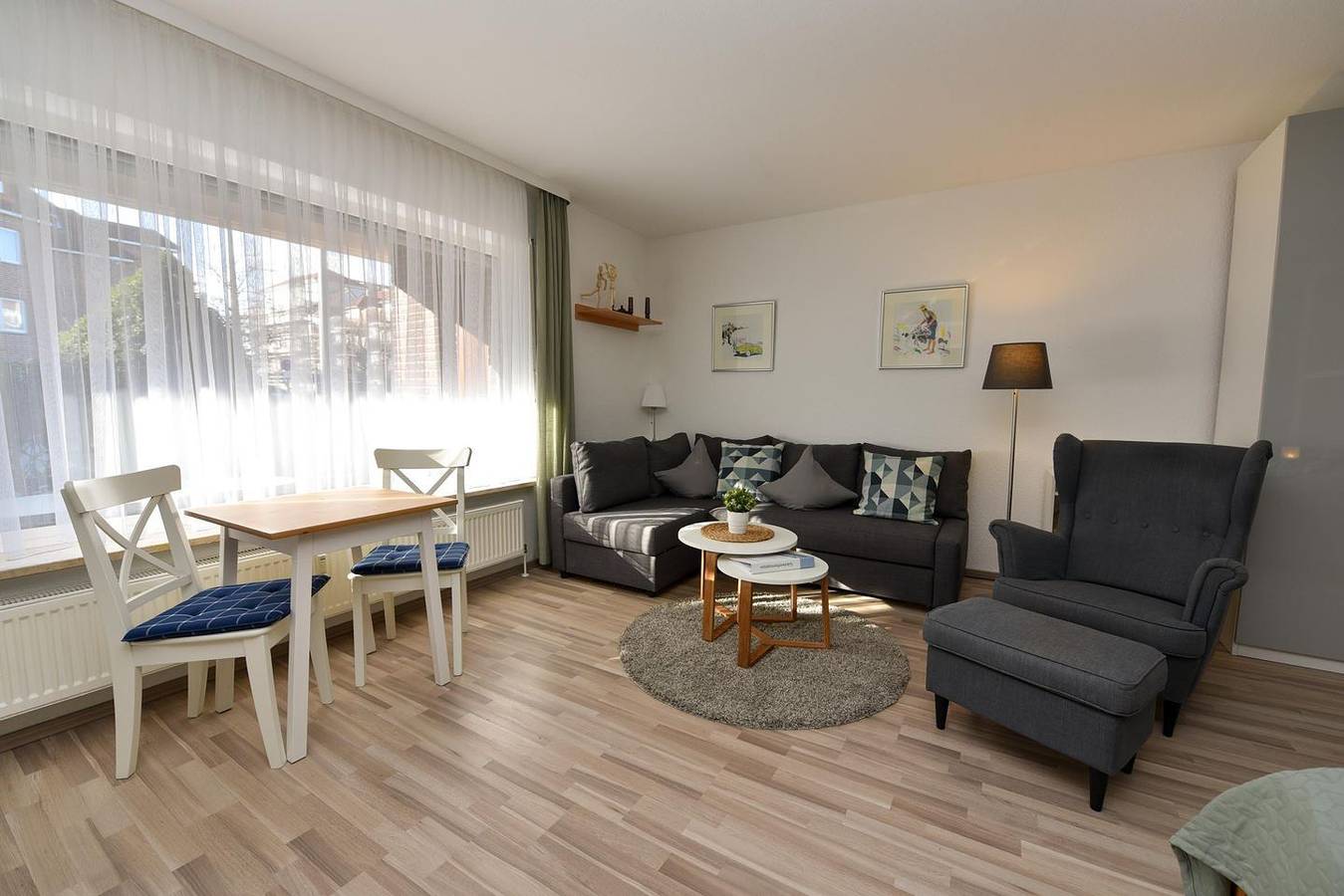 Appartement entier, 1-Zimmer-Ferienwohnung im Eg im Haus Lee in Döse, Cuxhaven