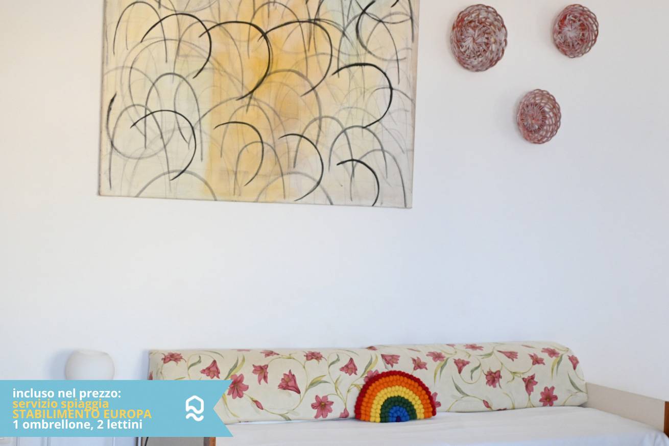 Apartamento entero, Rs322 - Marcelli, seafront two-room apartment with beach included  in Marcelli, Riviera del Conero