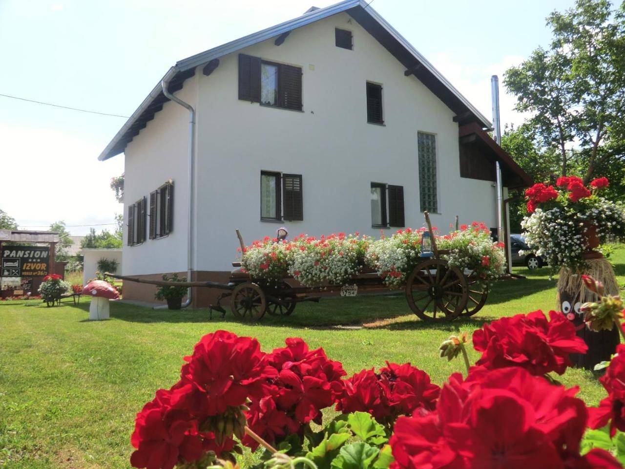 Pansion Izvor in Rudanovac, Plitvicemeren
