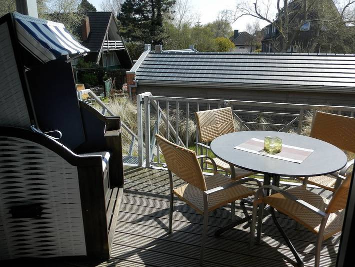 Ferienhaus für 3 Personen, mit Balkon und Garten auf Wangerooge - 2