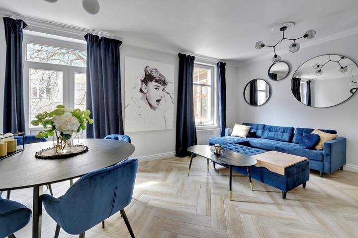 Loft dla 4 osób, z widok i balkon w Sopot
