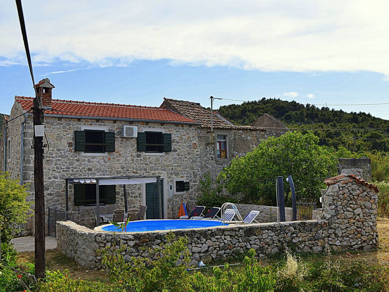 In Dobropoljana mit Privatem Pool in Dobropoljana, Pasman
