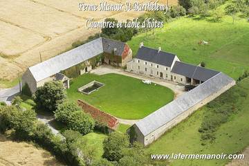 Chambre d’hôte pour 5 personnes, avec jardin à Juaye-Mondaye