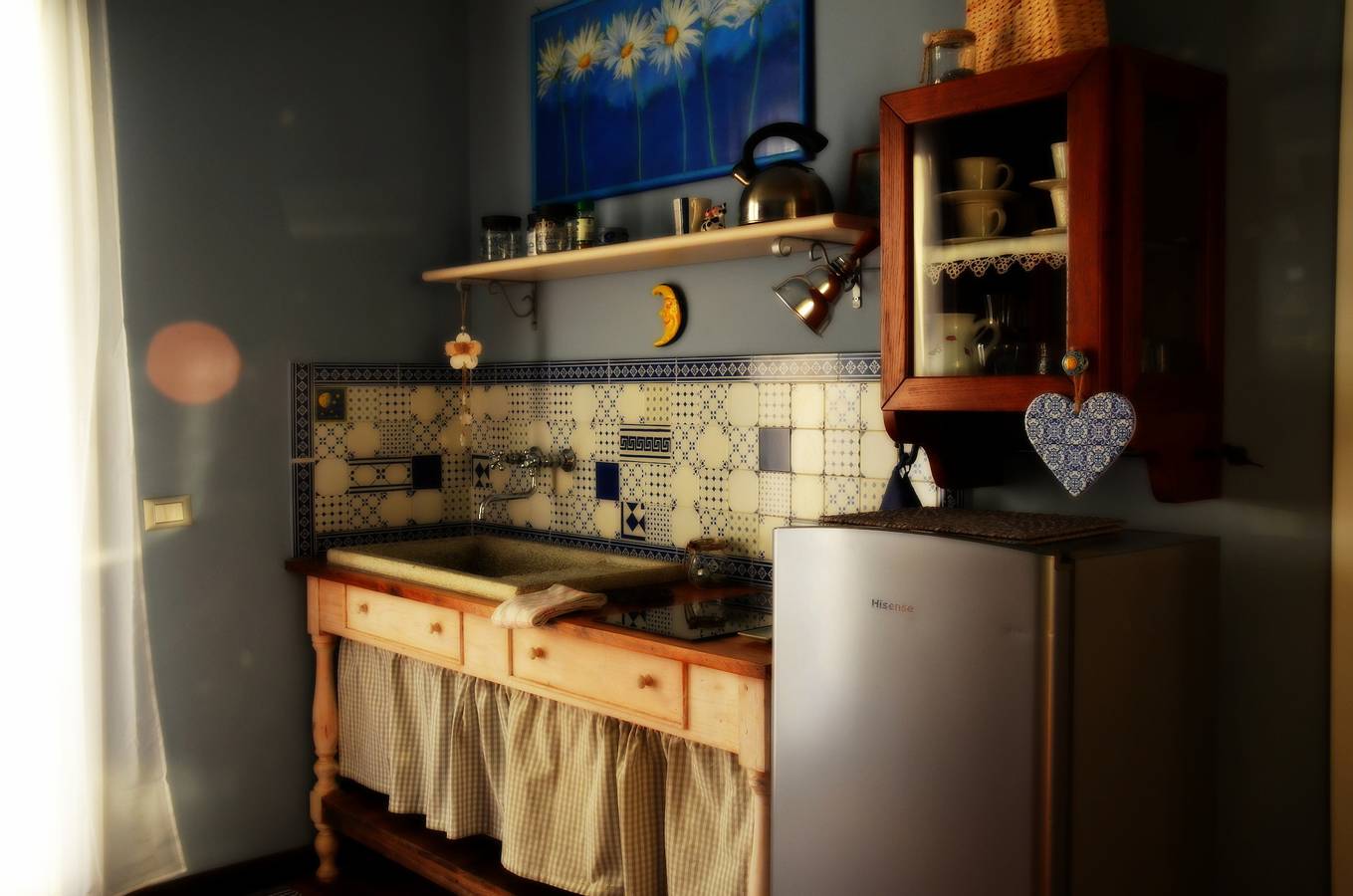 Ganze Ferienwohnung, Fewo Luna  mit Garten, Terrasse und einen atemberaubenden Blick in Terricciola, Pisa Provinz