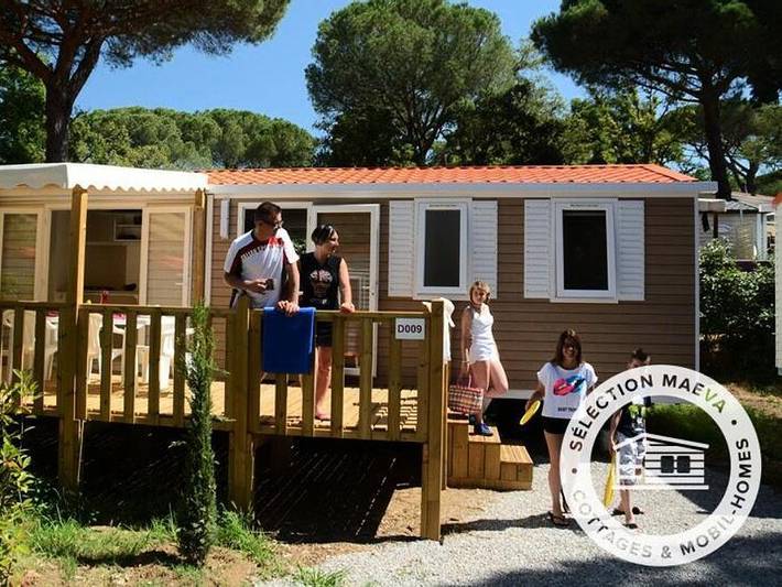 Mobil home pour 6 personnes, avec bassin pour enfant, animaux acceptés à Gassin - 2