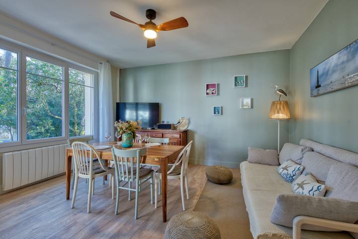 Casa de vacaciones para 6 personas, con balcón y jardín - 1