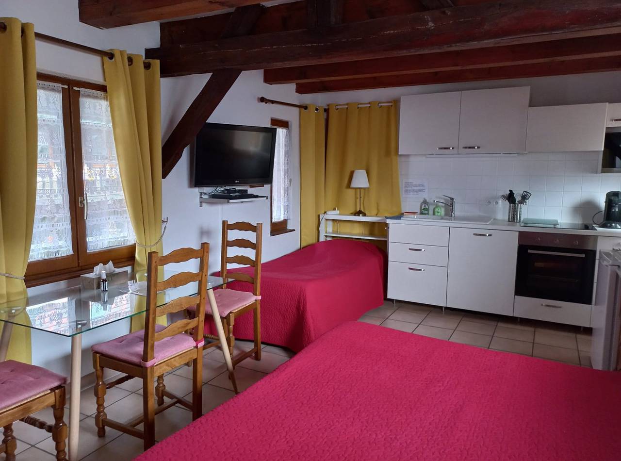 Studio entier, Studio 4, pour 2 ou 3 personnes in Blaesheim, Région de Strasbourg