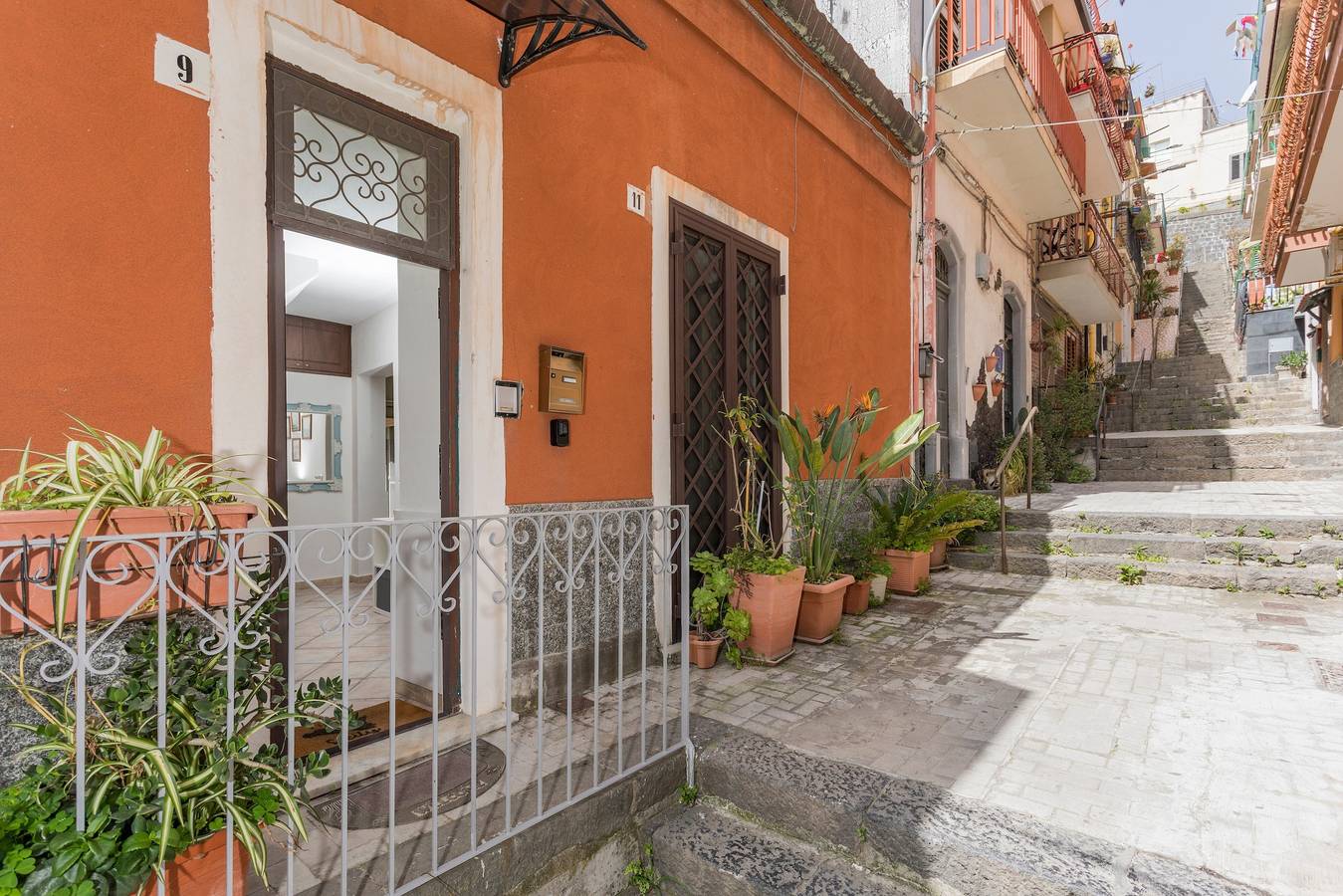 Casa Vacacional 'I Love Sicily, A Due Passi Dal Mare' con Balcón, Wi-Fi y Aire Acondicionado in Aci Trezza, Aci Castello