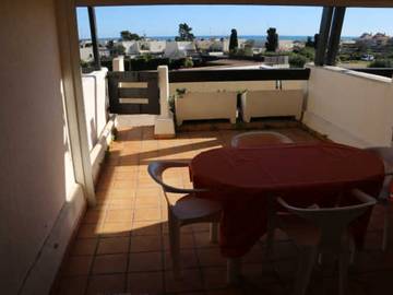 Gîte pour 4 personnes, avec terrasse dans Plage Naturiste (Le Cap d'Agde)