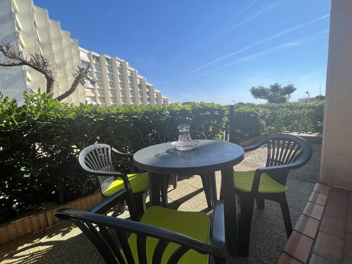 Appartement de vacances pour 4 personnes, avec jardin