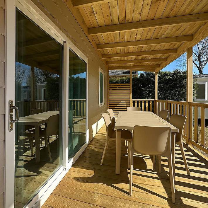 Campeggio per 7 persone, con piscina e panorama nonché giardino, con animali domestici a Caorle