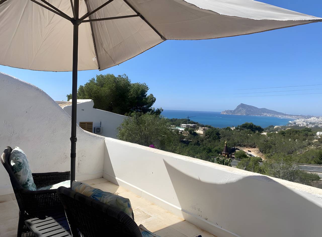Casa Vacacional 'Oceanview House' con Vista al Mar, Wi-Fi y Aire Acondicionado in Altea Hills, Altea