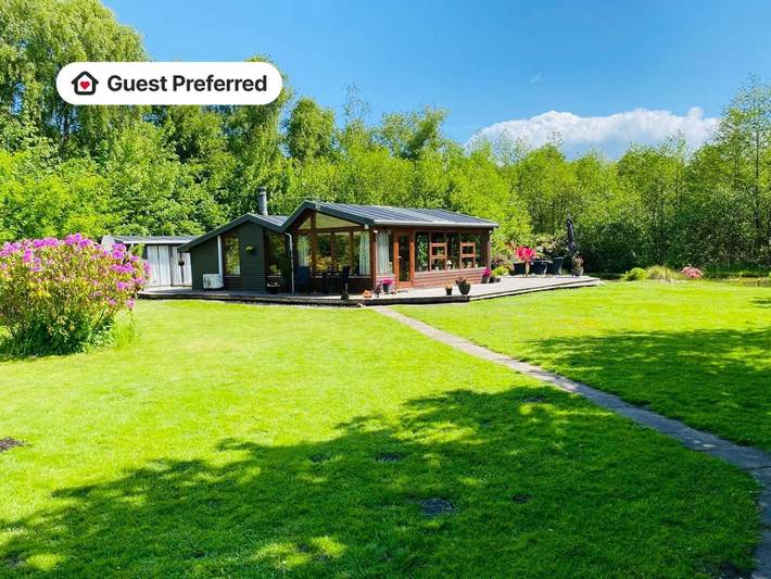 Ferieudlejning for 6 personer, med balkon i Bogense