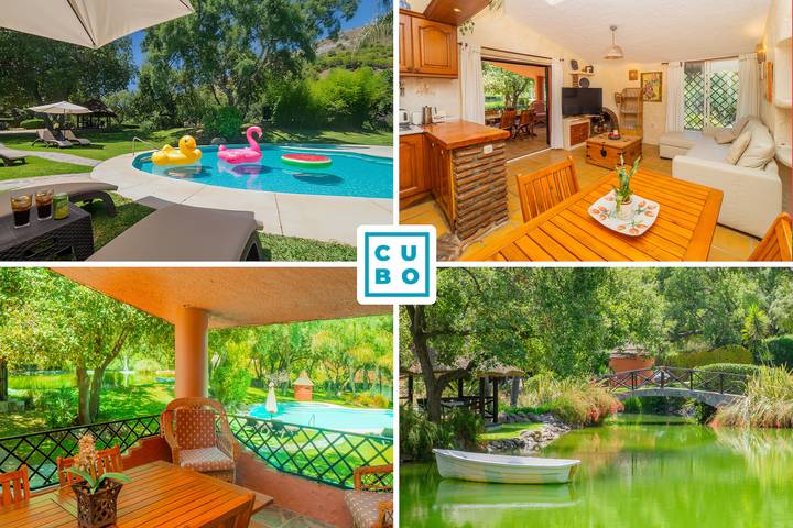 Villa for 6 people, with garden and lake view as well as terrace and pool - 1