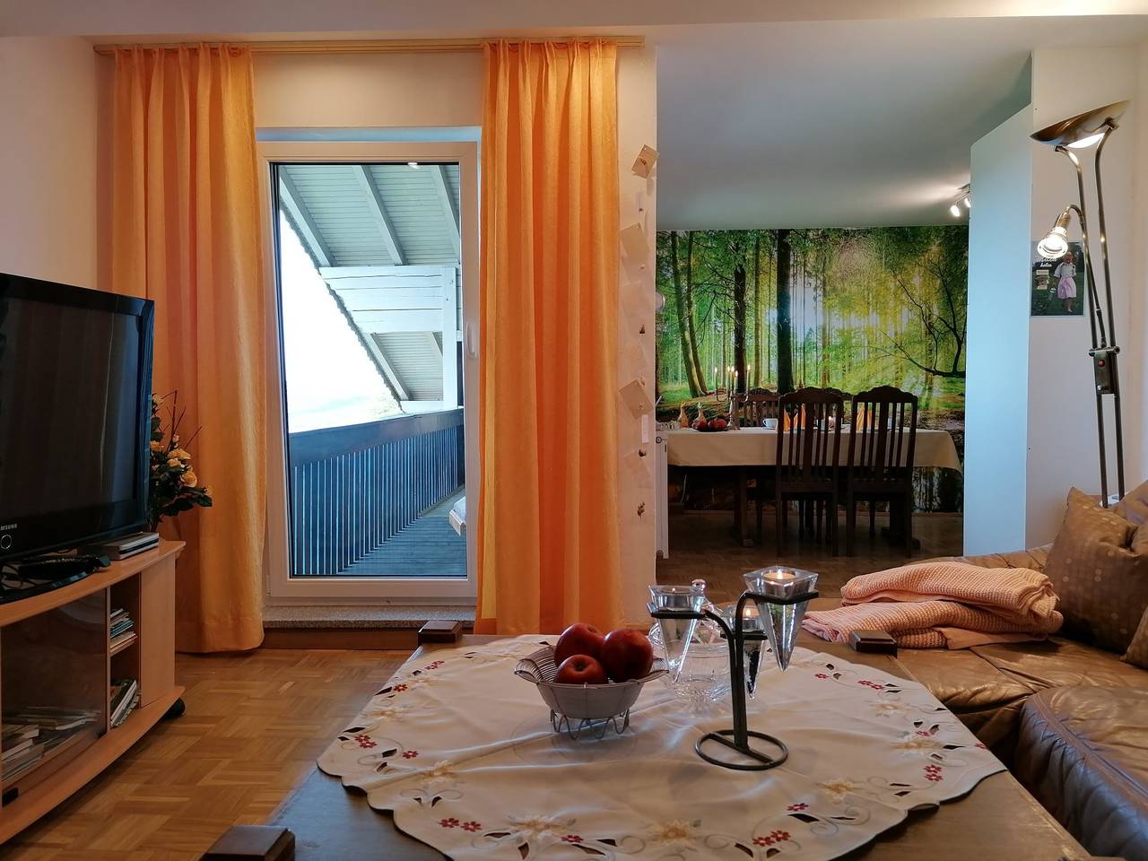 Ganze Wohnung, Ferienwohnung Grabmeier - Nummer 2" mit Bergblick, Balkon und Wi-Fi in Grainet, Ostbayern