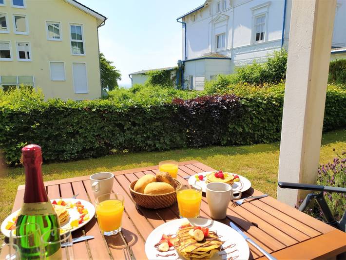 Apartament wakacyjny dla 4 osób, z Ogród