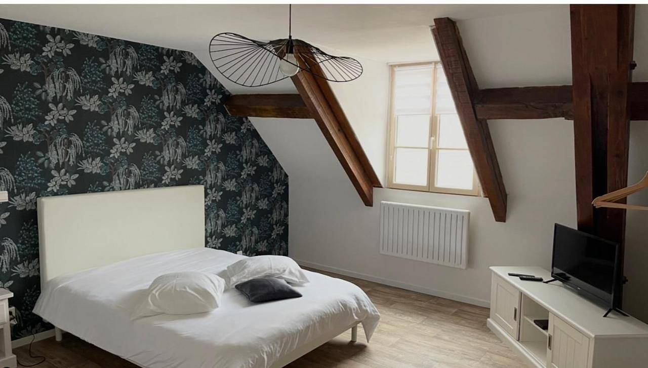 Double Room with Private Bathroom in Chevagnes, Allier