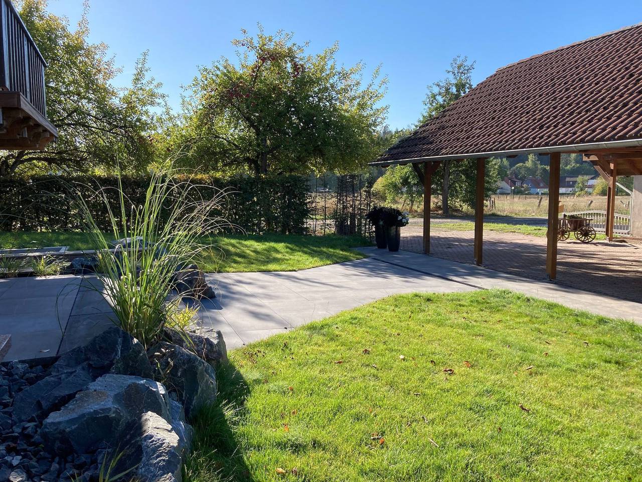 Ganze Ferienwohnung, Seeles Ferienhaus - Seele´s Ferienwohnung -Milan- mit Sauna in Walkenried, Harzvorland
