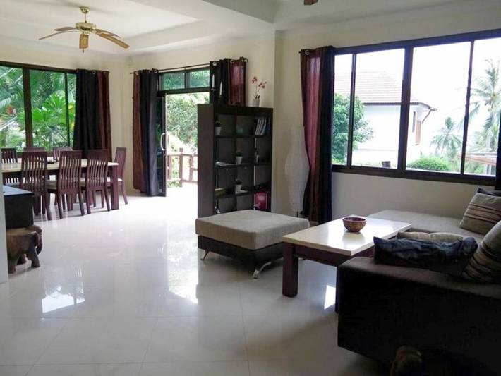 Villa pour 8 personnes, avec piscine et jardin ainsi que vue et vue sur le lac dans Koh Tao - 4