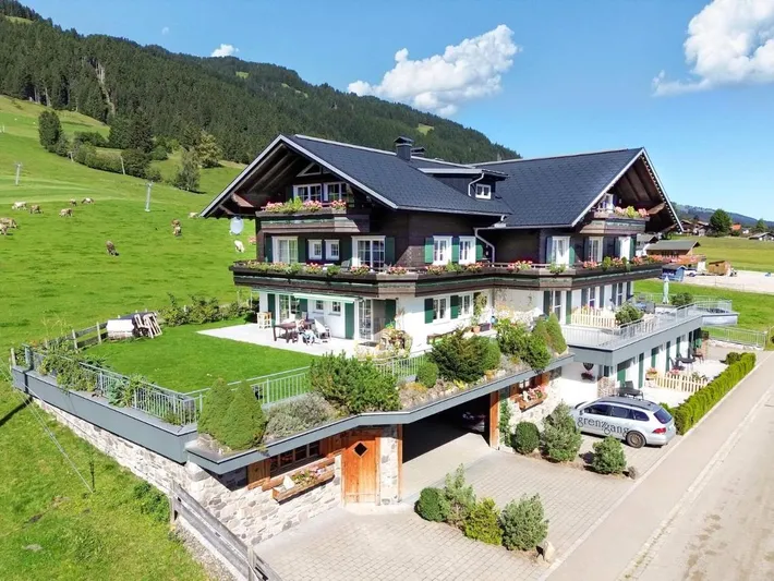 Ferienwohnung für 4 Personen, mit Ausblick und Sauna sowie Balkon - 1