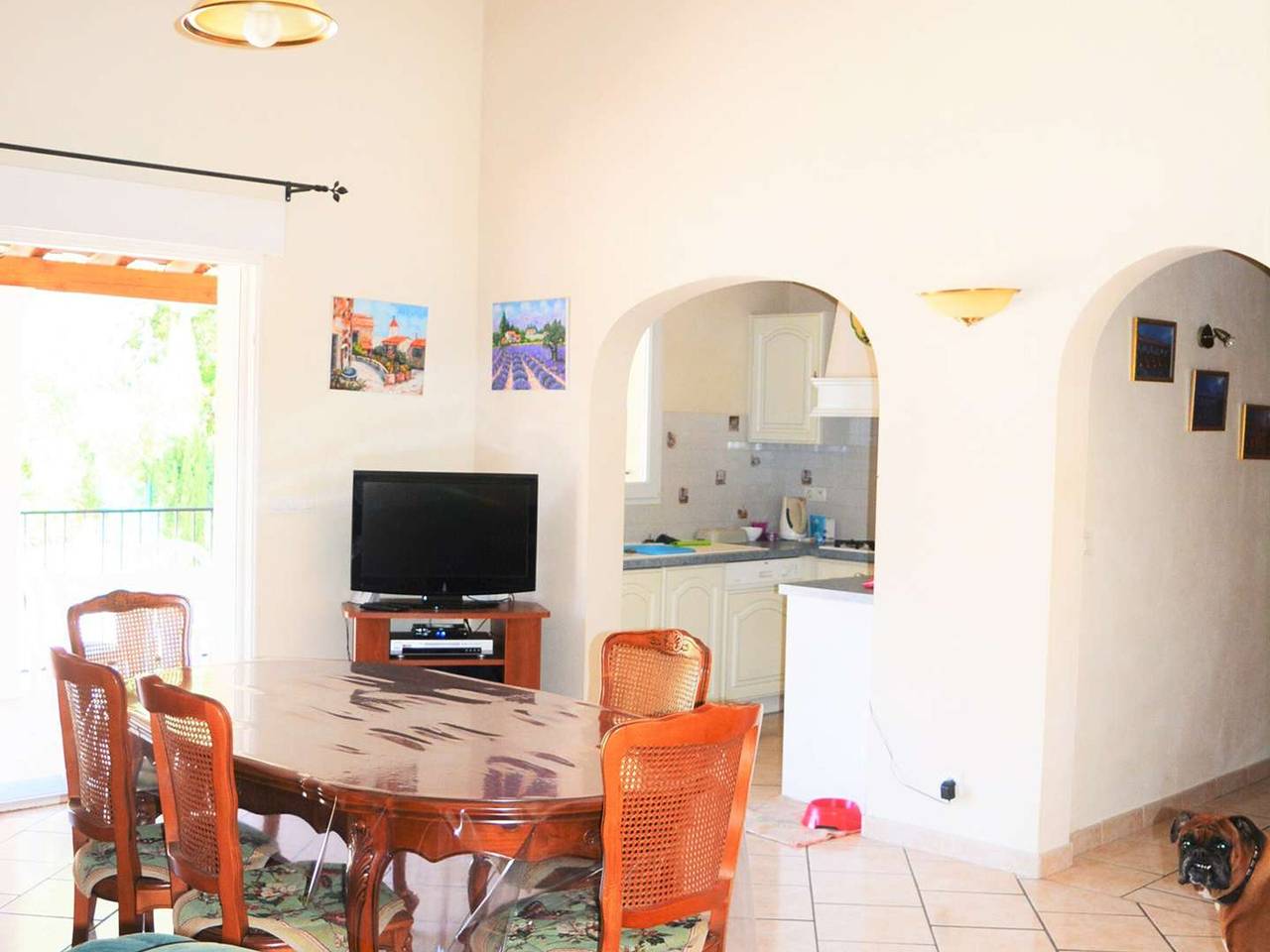 Villa climatisée avec piscine, animaux admis in Vagnas, Ardèche