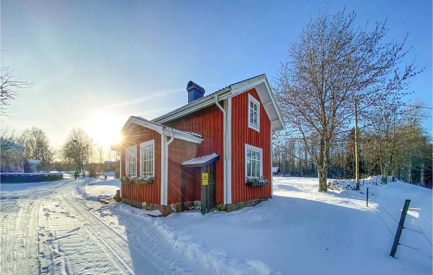 Ferienhaus für 5 Personen mit Terrasse in Hestra, Isaberg