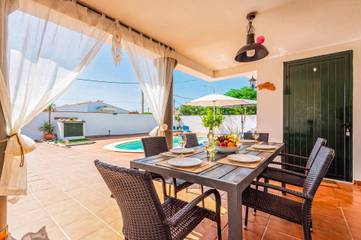Villa in Cala en Porter, Alaior Gemeinde für 6 