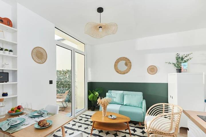 Apartamento de vacaciones para 4 personas, con terraza, Se admiten mascotas - 1