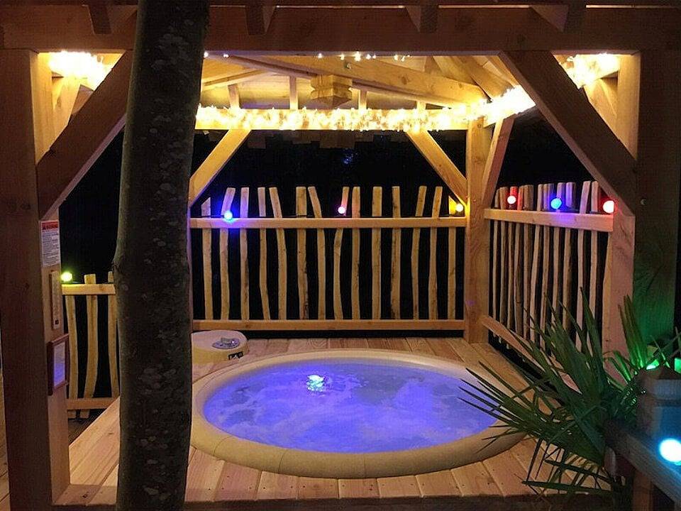 Les Cabanes du Moulin - Cabanes spa - Cabane Spa de la Clairière in Orly-sur-Morin, Seine-et-Marne